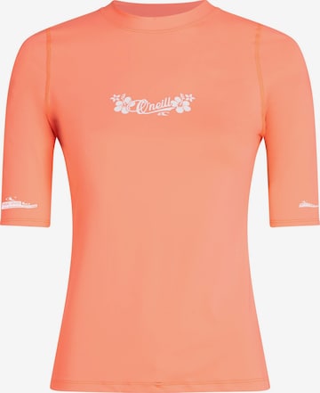 oranžinė O'NEILL Sportiniai marškinėliai 'Skins': priekis