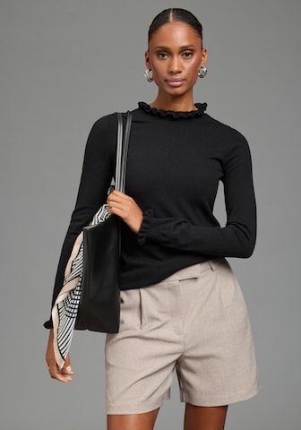 LAURA SCOTT Pullover in Schwarz: Vorderseite