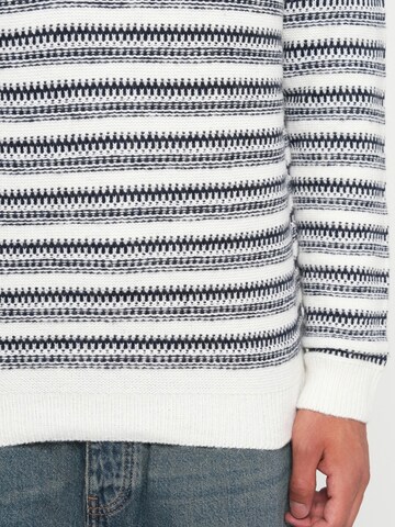 Only & Sons Pullover 'ONSMING' in Weiß