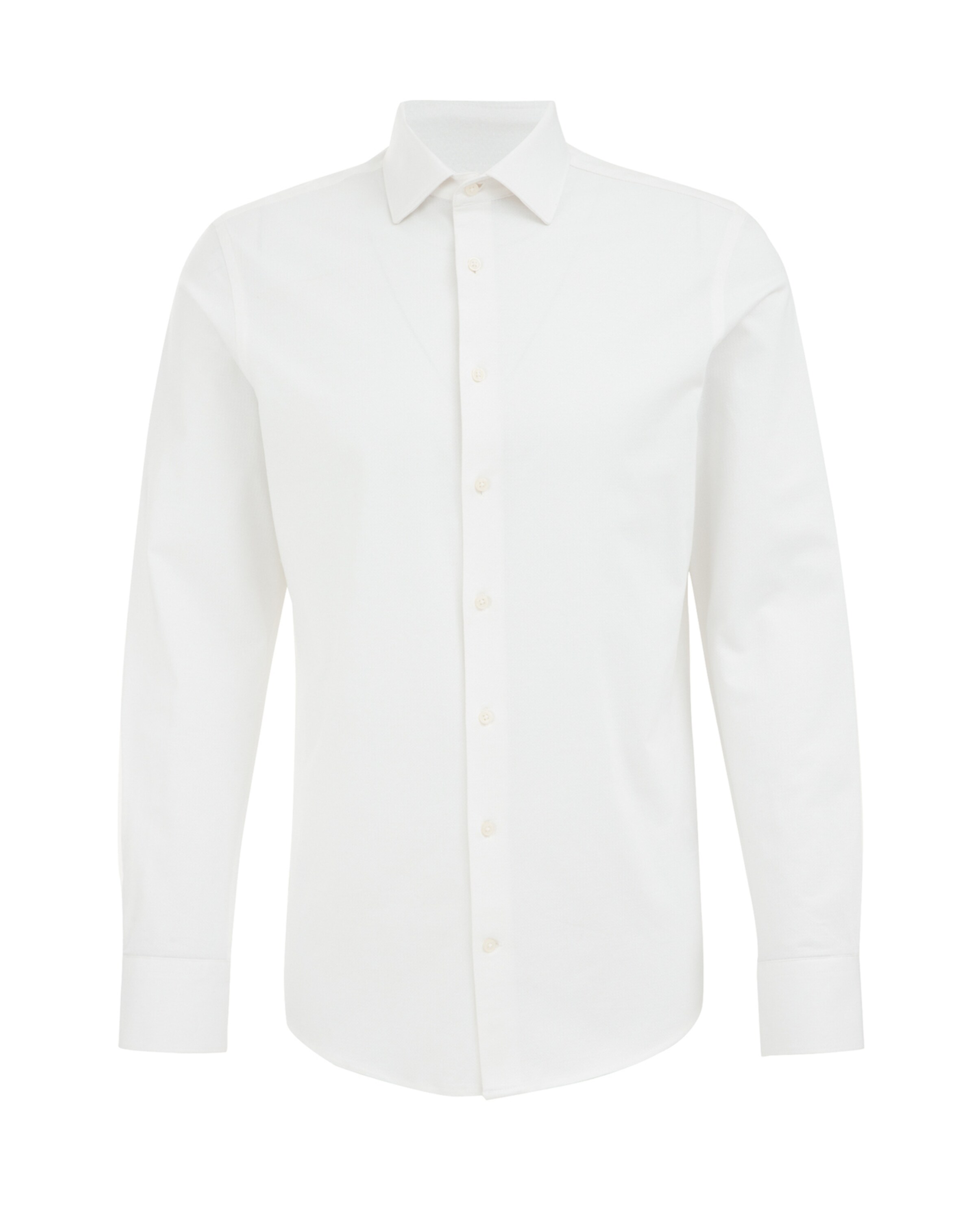 WE Fashion Regular Fit Forretningsskjorte i hvid: forside