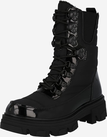 CALL IT SPRING Lace-Up Ankle Boots 'DENALI' in Black: front