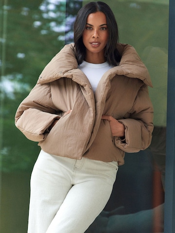 Next Téli dzseki - bézs: elől