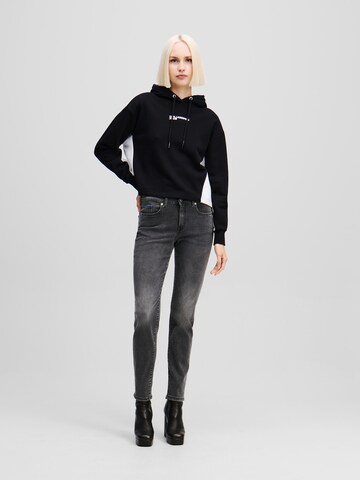 Slimfit Jeans di KARL LAGERFELD JEANS in nero