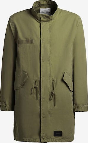 khujo Between-seasons coat in Green: front