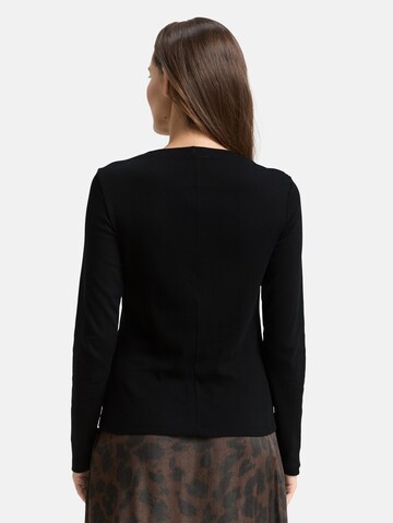 TOM TAILOR Shirt in Black