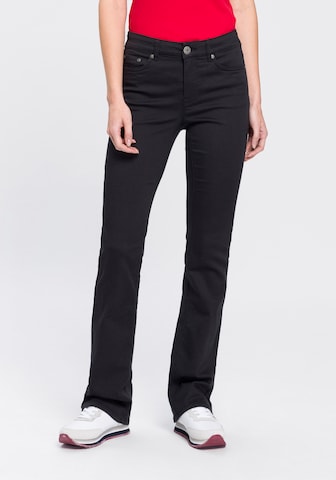 ARIZONA Boot cut Jeans in Black: front