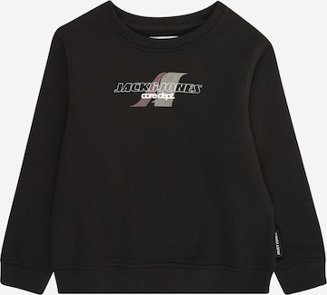 Jack & Jones Junior Sweatshirt 'JCOTIER' in Black: front