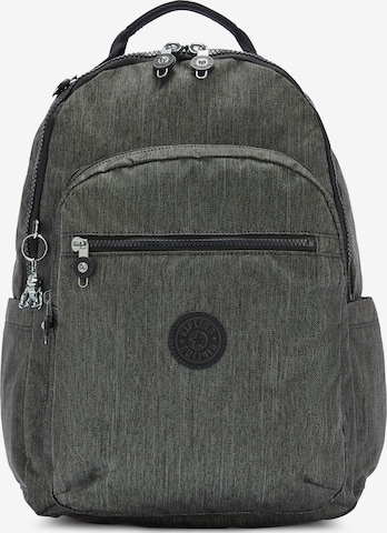 KIPLING Rygsæk 'Seoul' i sort: forside