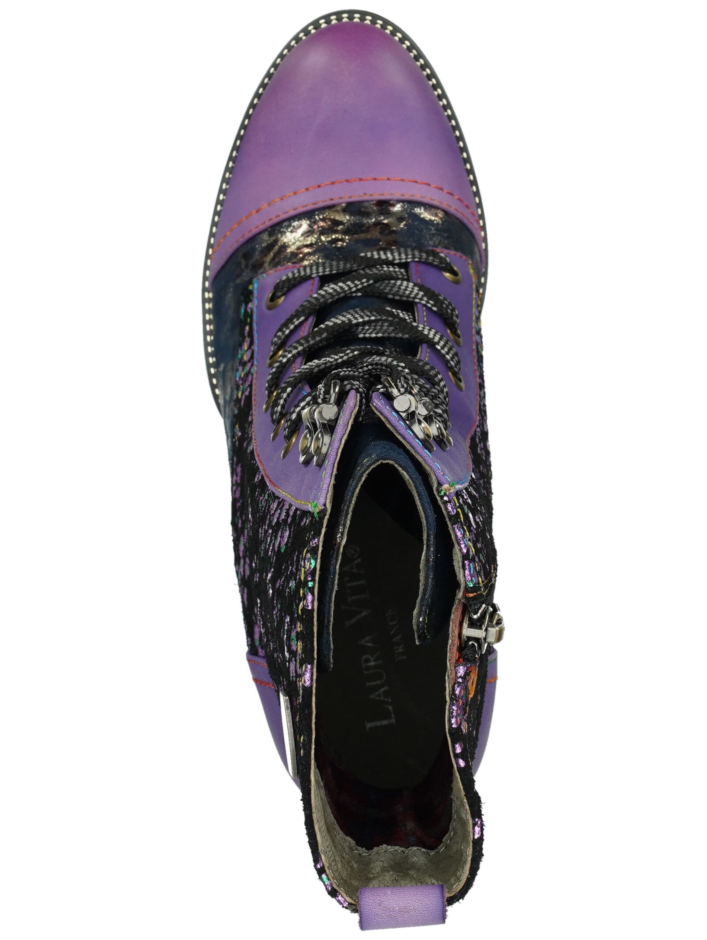Laura Vita Stiefelette in Lila