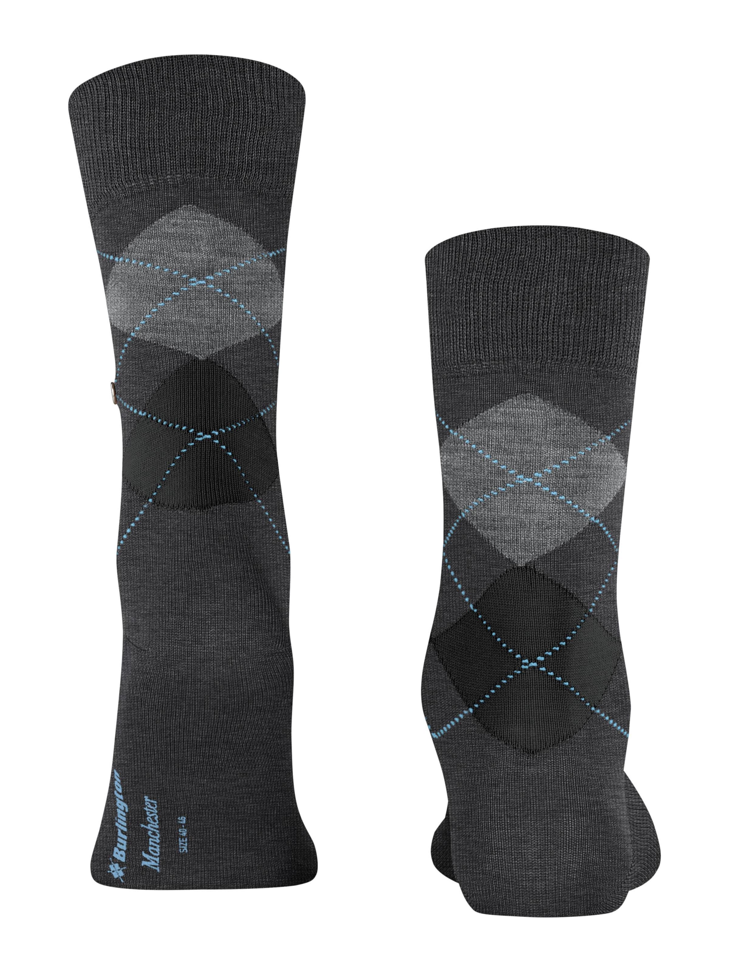 BURLINGTON Socks 'Manchester' in Grey