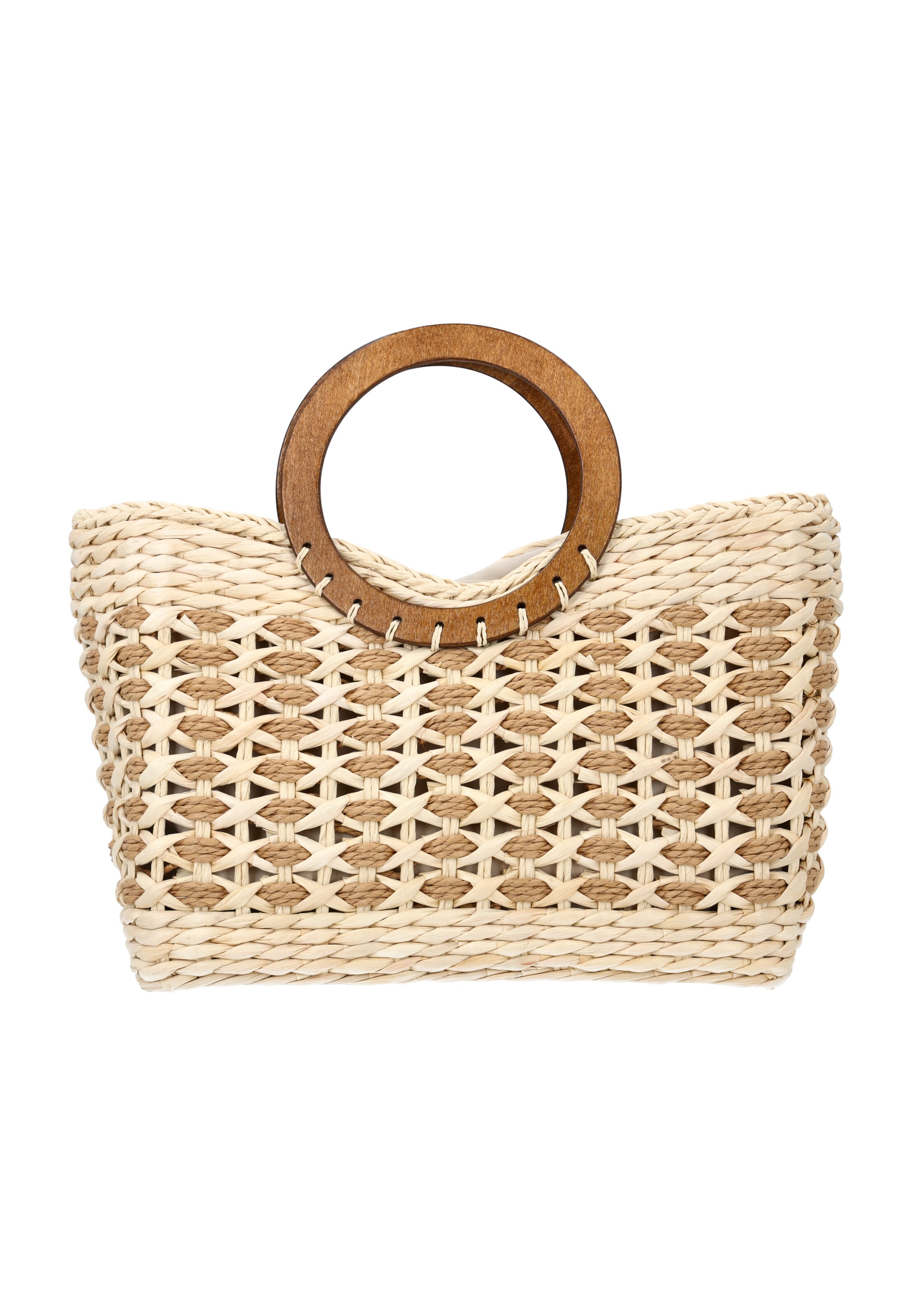 usha FESTIVAL Handtas in de kleur Beige, Productweergave