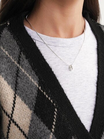 MixRay Knit Cardigan in Black