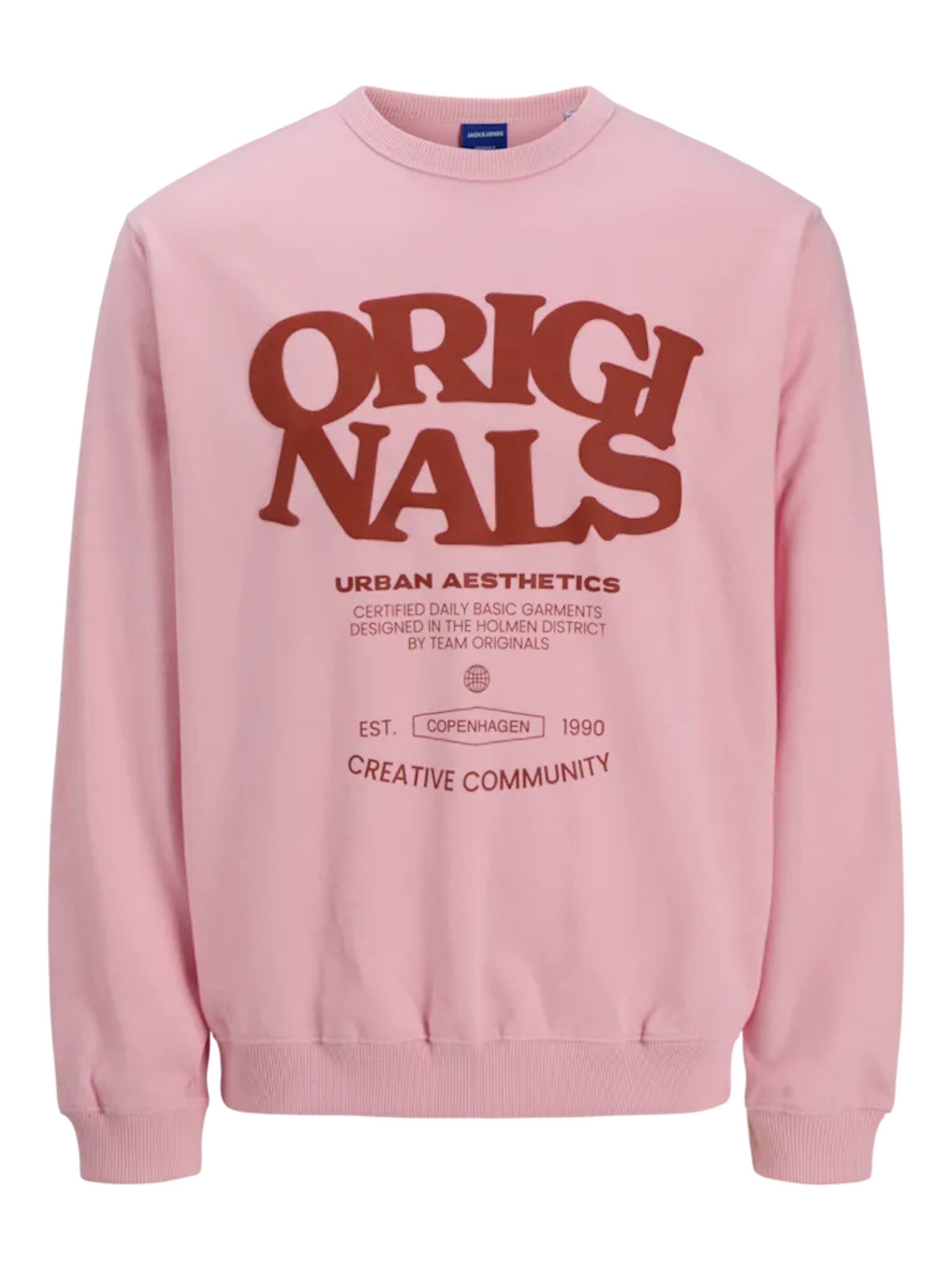 Jack & Jones Junior Sweatshirt in Pink: front