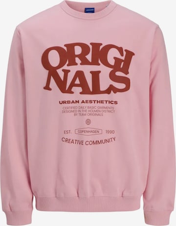 Jack & Jones Junior Sweatshirt in Pink: Vorderseite