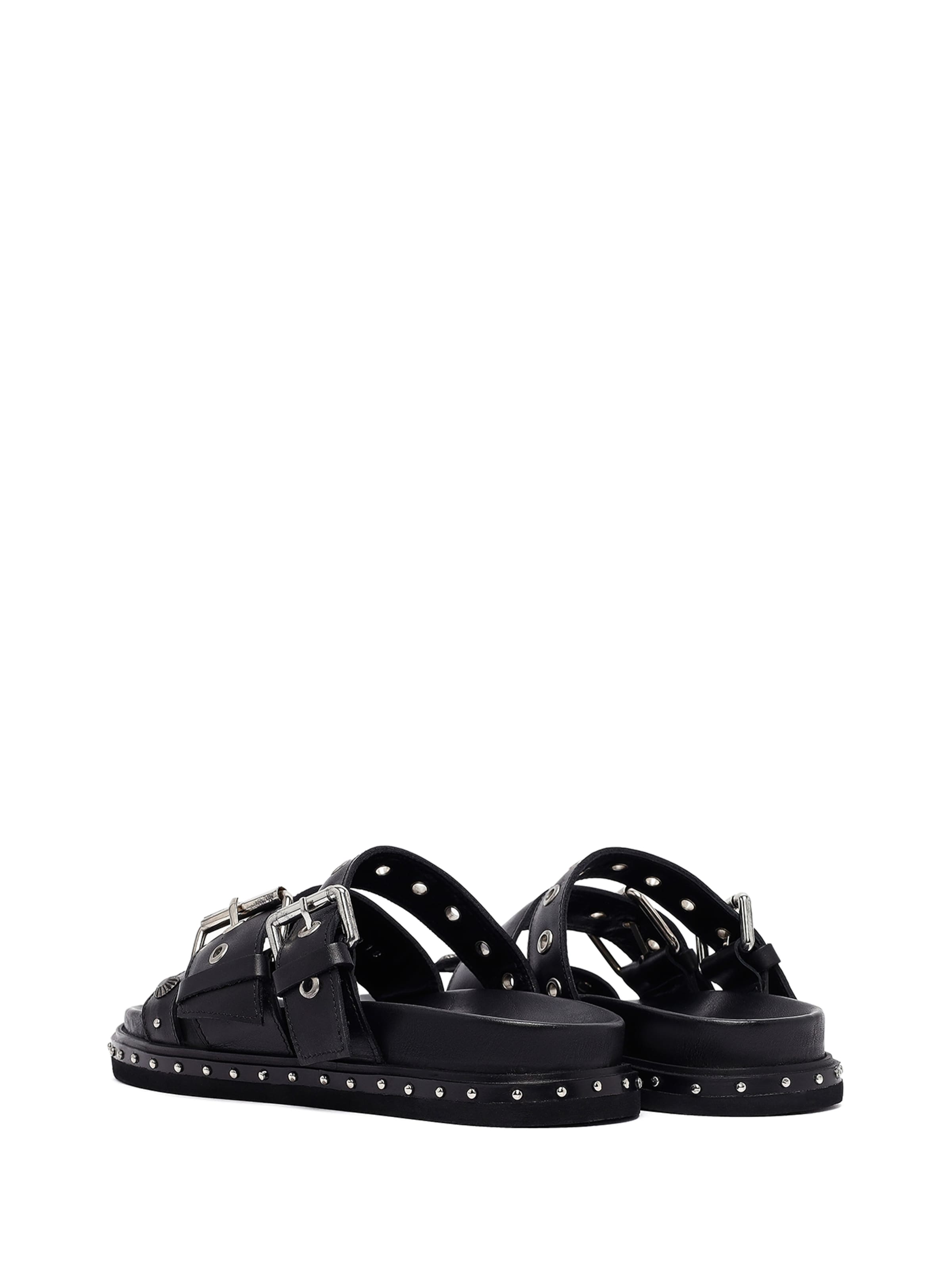 Derimod - Zapatos abiertos en negro