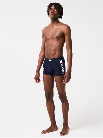 LACOSTE Boxer shorts in Blue: front