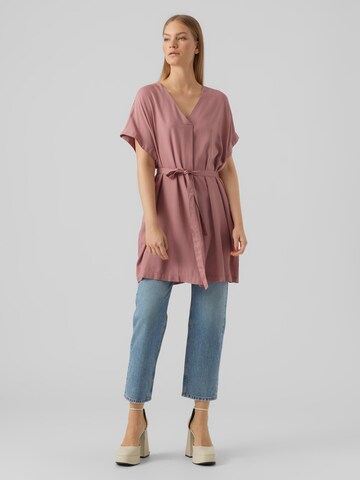 VERO MODA Туника 'BEAUTY' в Ярко-розовый