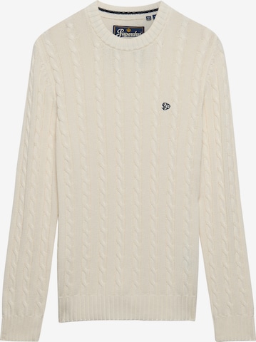 Superdry & Co Sweter w kolorze beżowy: przód