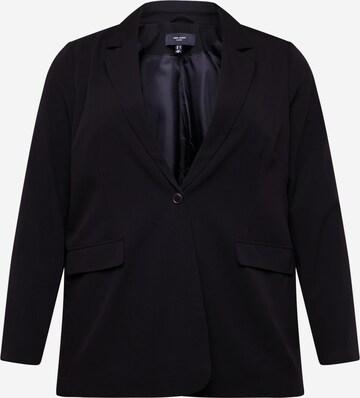 Blazer 'Zelda' di Vero Moda Curve in nero: frontale