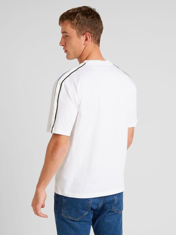 HUGO T-Shirt 'Neloy' in Weiß