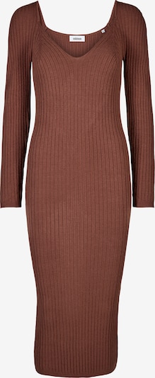 minimum Gebreide jurk 'STASSY' in de kleur Bruin, Productweergave