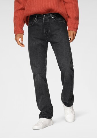 LEVI'S ® Regular Jeans '501® Levi's Original' in Zwart: voorkant