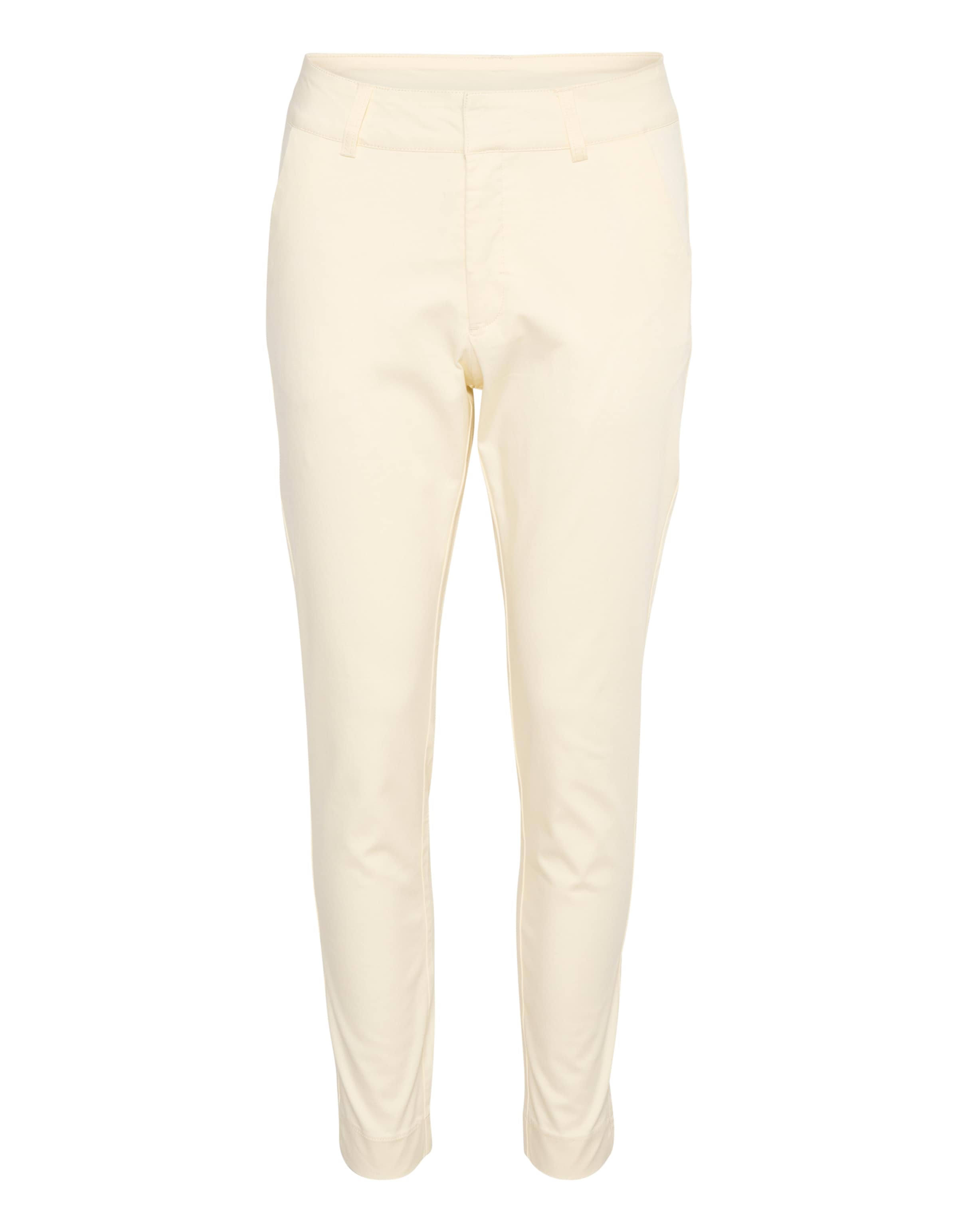 Kaffe Chino kalhoty 'Lea' – žlutá: přední strana