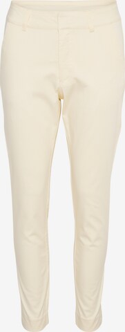 Kaffe Chino Pants 'Lea' in Yellow: front