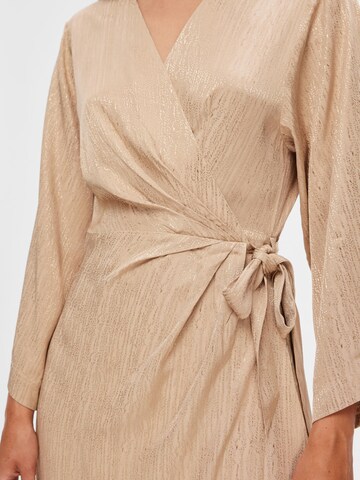 SELECTED FEMME Dress 'Tyra' in Beige