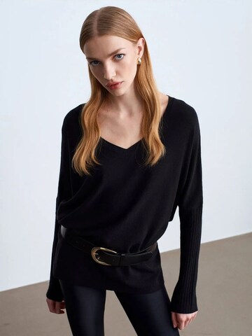 Dilvin Sweater 'Pullover' in Black