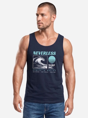 Neverless Shirt 'Surf inc wave' in Green: front