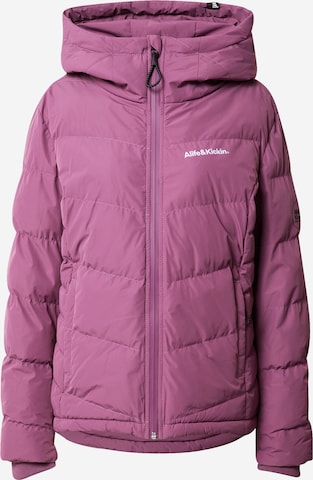 Alife and Kickin Winter jacket 'Raiana' in Purple: front