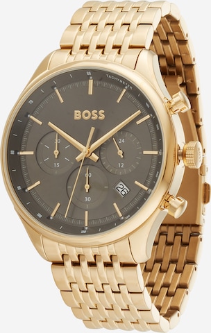 BOSS Black Analoog horloge in Goud: voorkant