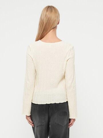 ONLY - Casaco de malha 'ONLELLA' em bege