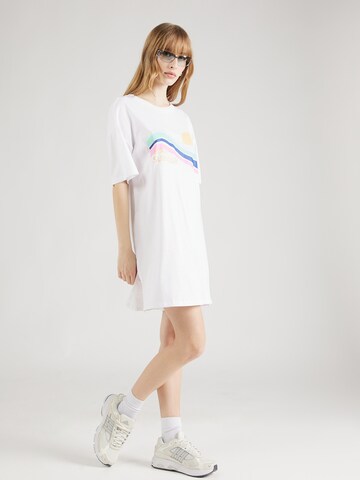 PIECES - Vestido 'ABANDA' en blanco