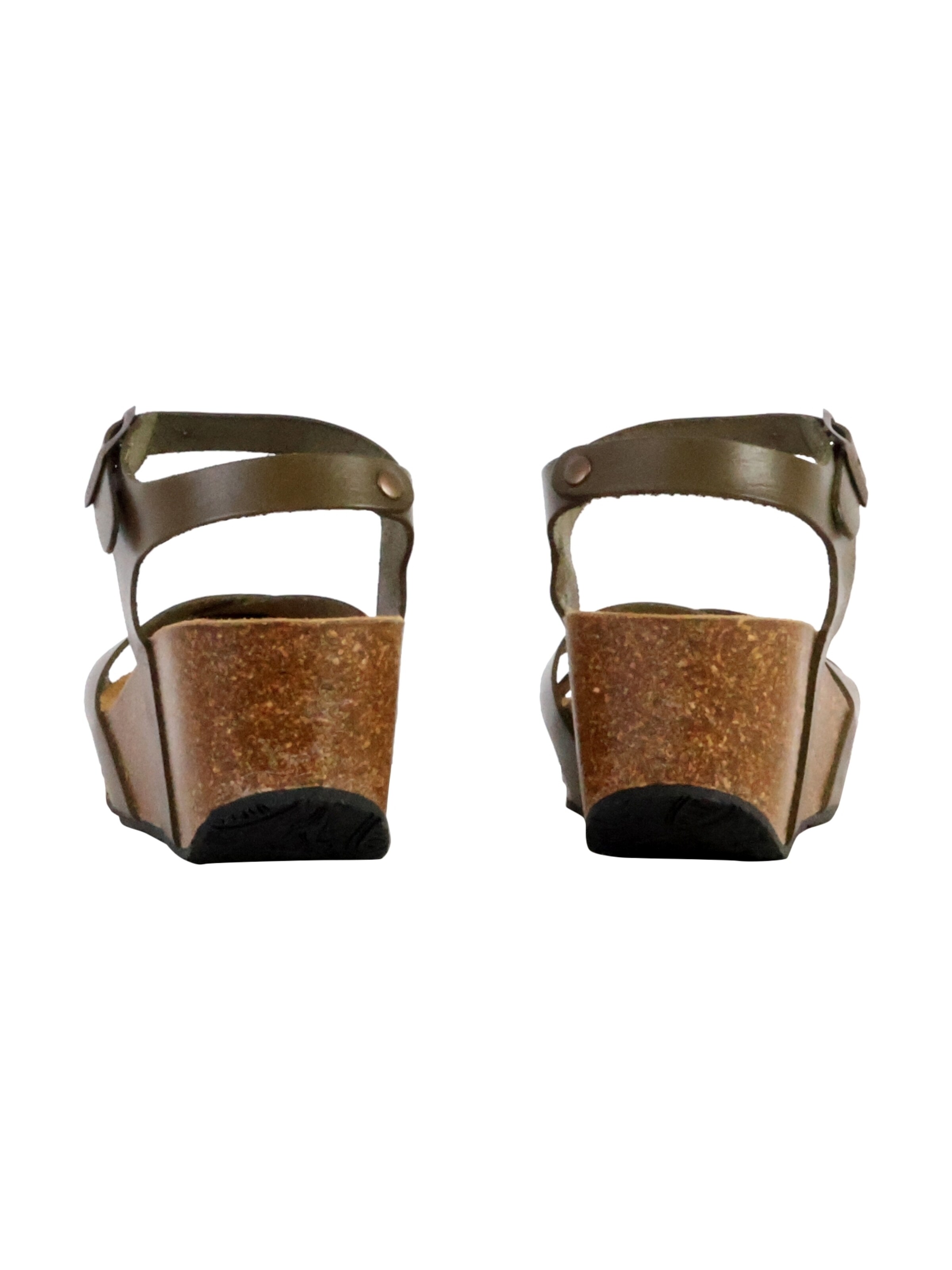 Plakton - Sandalias 'So Final Leder Keilsandalen' en marrón