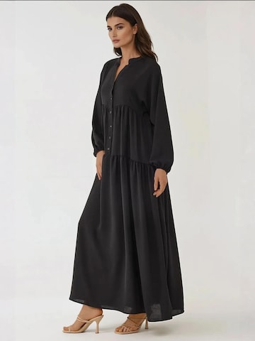 Hiccup Dress in Black: front