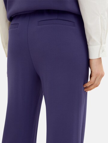 TOM TAILOR Loosefit Broek in Blauw