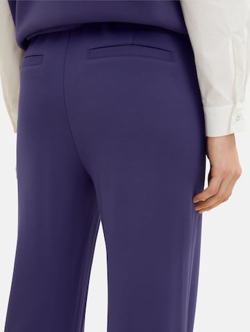 Loosefit Pantalon TOM TAILOR en bleu