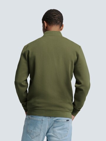No Excess Zip-Up Hoodie in Green