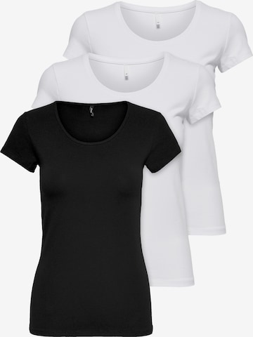 ONLY Shirt in Black: front