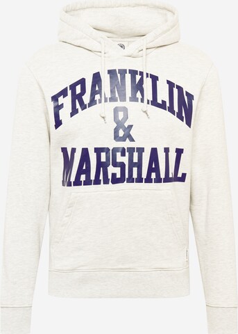 FRANKLIN & MARSHALL Sweatshirt in Grijs: voorkant