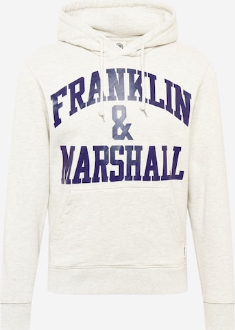 FRANKLIN & MARSHALL Sweatshirt in Grijs: voorkant