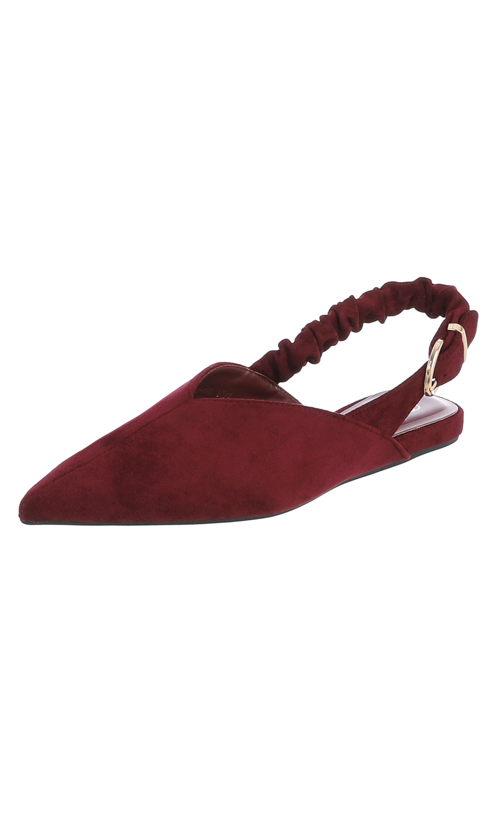 Ital-Design Slingpumps in Rot: Vorderseite
