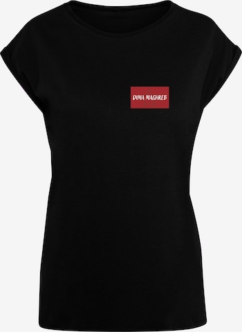 Merchcode Shirt 'Marocco Dima Maghreb' in Black: front