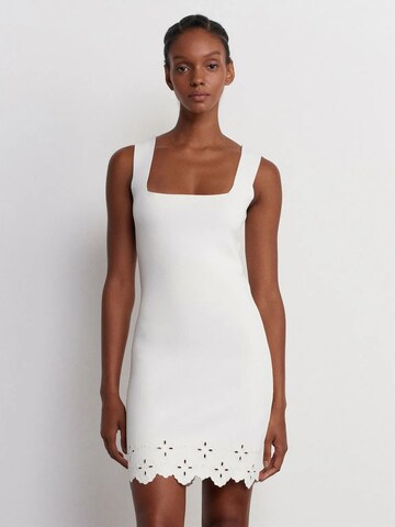 Dilvin Dress 'Mini' in White: front