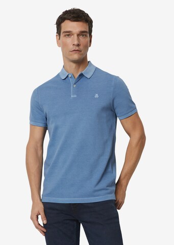 Marc O'Polo Regular fit Shirt in Blauw: voorkant