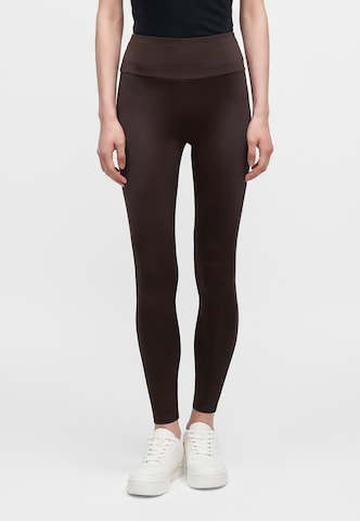 Skinny Leggings 'BUBBLE CHARM' di MICHAEL Michael Kors in marrone: frontale