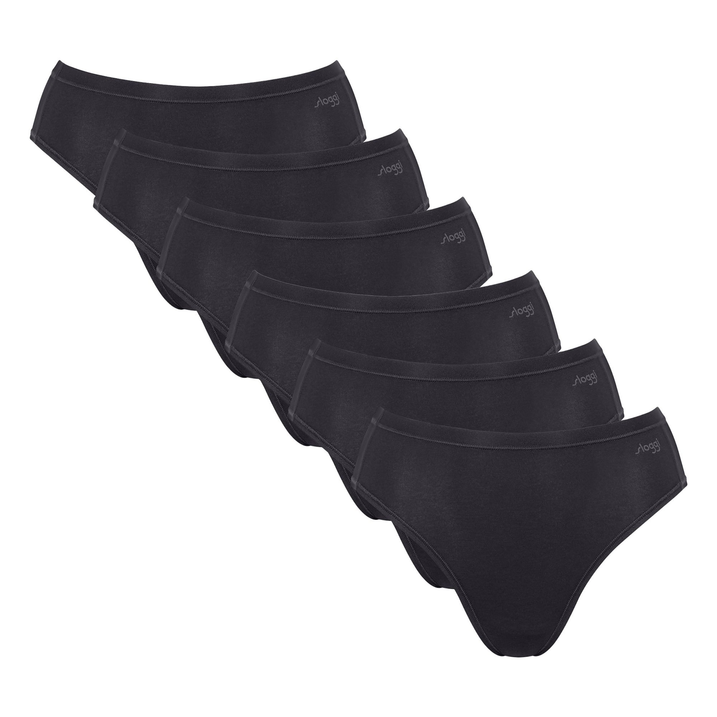 SLOGGI Slip - fekete: elől