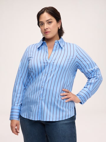 Fiorella Rubino Blouse in Blauw